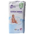 double care Cotton Premium pelene za bebe vel. 5 (11 - 18 kg) Violeta