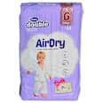 double care pelene AirDry, veličina 6 (16+ kg) Violeta