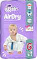 double care pelene AirDry, veličina 6 (16+ kg) Violeta