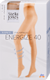 Harisnyanadrág Energize 40 DEN, champagner, 46-48 Stella Jones