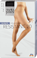 punčochové kalhoty RESISTANT 20DEN, velikost L 46-48 černé Stella Jones
