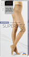 Дамски чорапогащник Supersitz, черен, 20 DEN, размер 36-40 Stella Jones