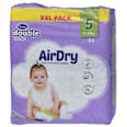 double care pelene AirDry XXL PACK, veličina 5 (11-18 kg) Violeta