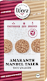 Kekse Bio 4-Korn-Amaranth-Mandel-Taler Glutenfrei Werz