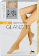 Basic dokoljenke Glanz, 15 DEN – Champagner, 1 par  Stella Jones