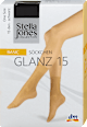 Nogavice Glanz 15 DEN, univerzalna velikost, črne Stella Jones