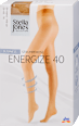 Hlačne nogavice Energize 40 DEN, XL 50-52, make-up Stella Jones