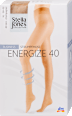 Hlačne nogavice Energize 40 DEN, 50-52, champagner Stella Jones