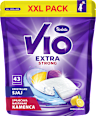 Kapsule za strojno pomivanje posode VIO Extra Strong, vonj limone, XXL pakiranje Violeta VIO