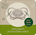 Schnuller green My Butterfly Silikon, blau, Gr. 2, 5-18 Monate Nip