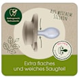 Schnuller green My Butterfly Silikon, grau/braun, Gr. 2, 5-18 Monate Nip