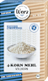 4-Korn-Vollkornmehl Bio Glutenfrei Werz