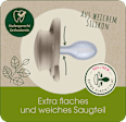 Schnuller green My Butterfly Silikon, blau, Gr. 2, 5-18 Monate Nip