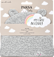 čepice pro miminka šedá PARSA BEAUTY Baby