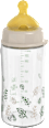 Babyflasche aus Glas cherry green, beige, von Geburt an, 240 ml Nip