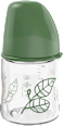 Babyflasche aus Glas cherry green, grün, von Geburt an, 120 ml Nip