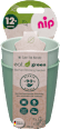 Trinkbecher eat green grün  Nip