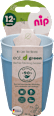 Becher eat green blau  Nip