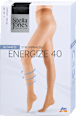 Hlačne nogavice Energize 40 DEN, 46-48, črne Stella Jones