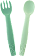 Esslernbesteck eat green grün 2tlg. Nip