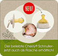 Schnuller Cherry Green Latex, braun/beige, Gr. 2, ab 6 Monate Nip