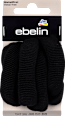 Плътни ластици за коса, черни ebelin
