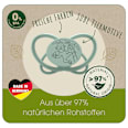 Schnuller green My Butterfly Silikon, grau/braun, Gr. 2, 5-18 Monate Nip