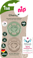 Schnuller Cherry mint/braun, Gr.1, 0-6 Monate  Nip