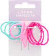 Hajgumi szett, rózsaszín-türkiz LAURA VANDINI