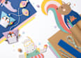 Bastelbox "Happiness Safari" keine Marke