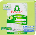 Mosogatógép tabletta, All-in-1, zöldcitrom Frosch
