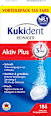 Gebissreiniger Tabs aktiv Plus, Vorteilspack Kukident