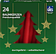Baumkerzen, selbstlöschend, rot Dekorieren & Einrichten