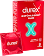 Kondome Gefühlsecht Slim Fit, Breite 52,5 mm Durex