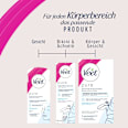 Kaltwachsstreifen Gesicht Sensitive Veet