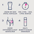 Intimbereich Set Expert, Enthaarungscreme & Multi-Benefit-Schaum (2x50 ml) Veet