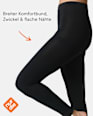 Leggings Wohlig Warm schwarz Gr. 44/48, 100 DEN nur die