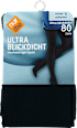 Ultra Blickdicht Strumpfhose schwarz 80 DEN, Gr. 44/48 nur die