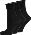 Passt Perfekt Socken Damen schwarz, Gr. 35-38 (3 Paar) nur die