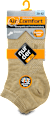 Bambus Sneaker Socken Air Comfort beige, Gr. 39-42 (1 Paar) nur der