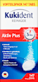 Gebissreiniger Tabs  Aktiv Plus  Kukident