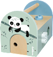 Steckbox Panda Eichhorn