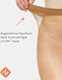 Strumpfhose transparent amber Gr. 44/48, 15 DEN nur die