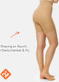 Strumpfhose Bauch-Beine-Po amber Gr. 38/40, 20 DEN nur die