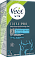 Haarentfernungsset Intimbereich (Creme + Pflegebalsam) Veet MEN
