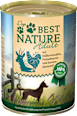 Nassfutter für Hunde, Adult, Wild,Huhn und Nudel  Dogs Best Nature