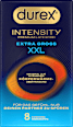 Kondome Intensity XXL, Breite 61mm Durex