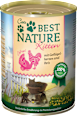 Nassfutter Katze Kitten mit Geflügelherzen & Reis, Junior Cats Best Nature