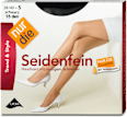 Seidenfein Strumpfhose schwarz 15 DEN, Gr. 38/40 nur die