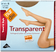 Trend & Style Transparent Strumpfhose mandel 15 DEN, Gr. 38/40 nur die